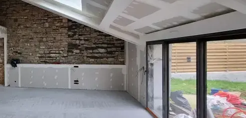 pose de cloisons sèches Guichen-3