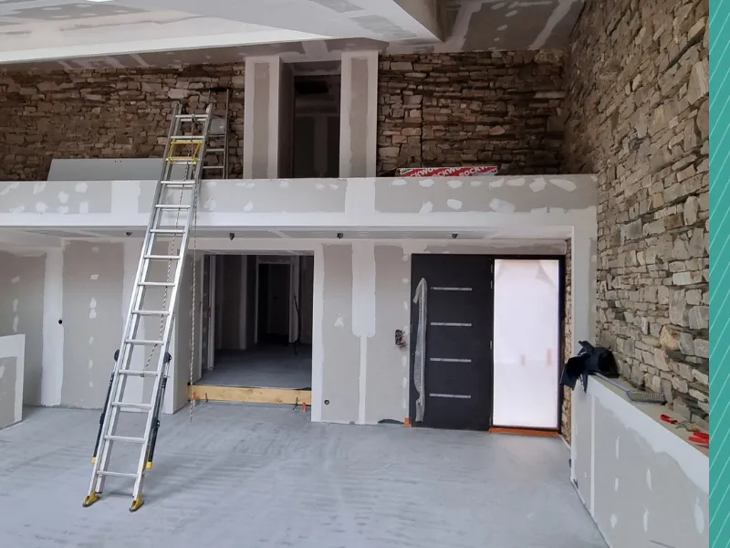 pose de cloisons seches guichen